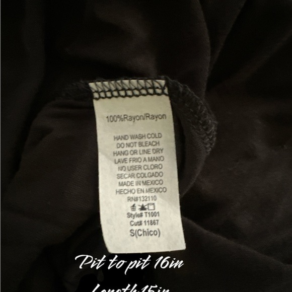 J Story 3/4 sleeve off the shoulder top Size S​ - Picture 4 of 5